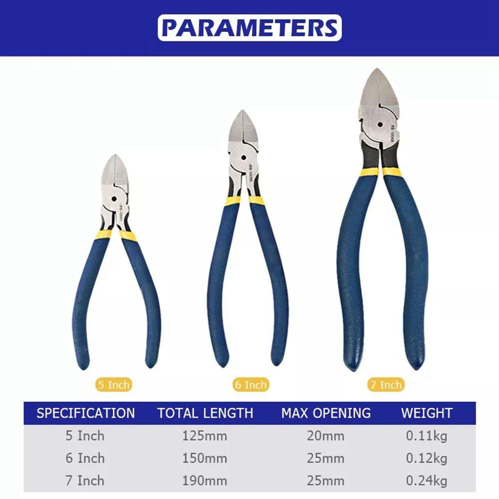Lanfy Tang Kawat Pemotong Multifungsi Tahan Lama Untuk Wire Stripping Side Snips Repair Wire Cutters