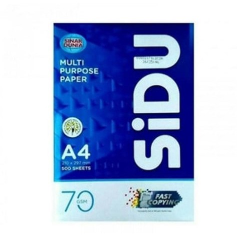 

WR14 Kertas HVS Sinar Dunia SIDU A4 70 Gram ss