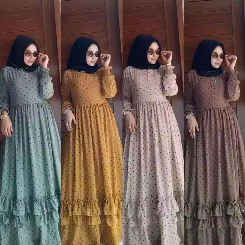 GAMIS CERUTY POLKADOT