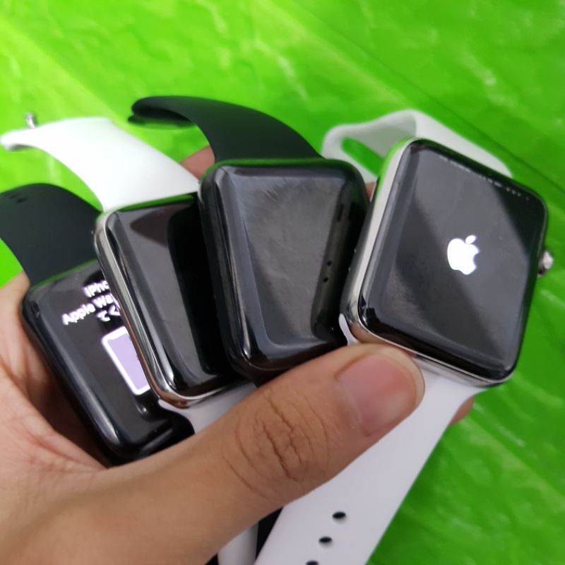 Apple Watch Series 3 Stainless Steel Cellular 42MM 38MM Fullset Original Second