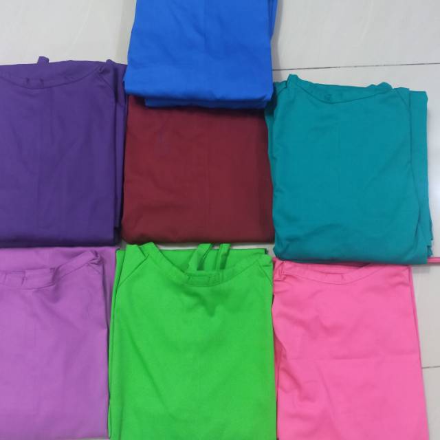 Scrub kerja / Surgical Gown/ Jubah Medis