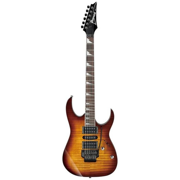 Ibanez RG370FMZ-CBT Electric Guitar, Caramel Brown Burst