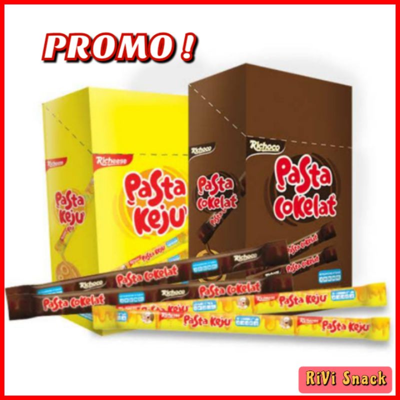 BIJIAN NABATI PASTA KEJU RECHESEE &amp; PASTA COKELAT RICHOCO