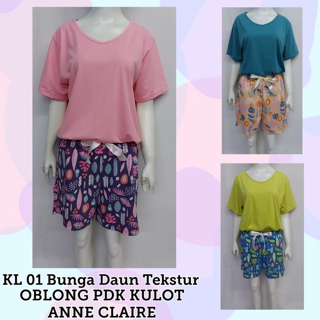 Baby Doll Baju Tidur Wanita Anne Claire Polos All Size