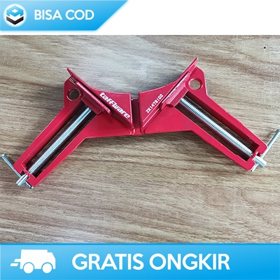 CLAMP KAYU SIKU TAFFWARE ZK1478100 ORIGINAL CORNER CLAMP BESI - ALAT PERTUKANGAN PERKAKAS TUKANG KAYU