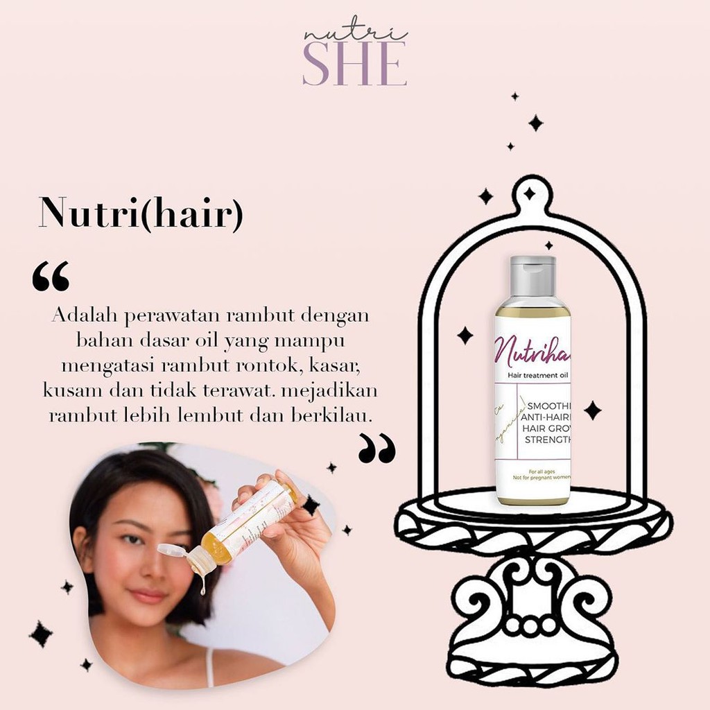 PAKET HEMAT NUTRILASH DAN NUTRIHAIR BY NUTRISHE - BPOM - SERUM BULU MATA DAN RAMBUT