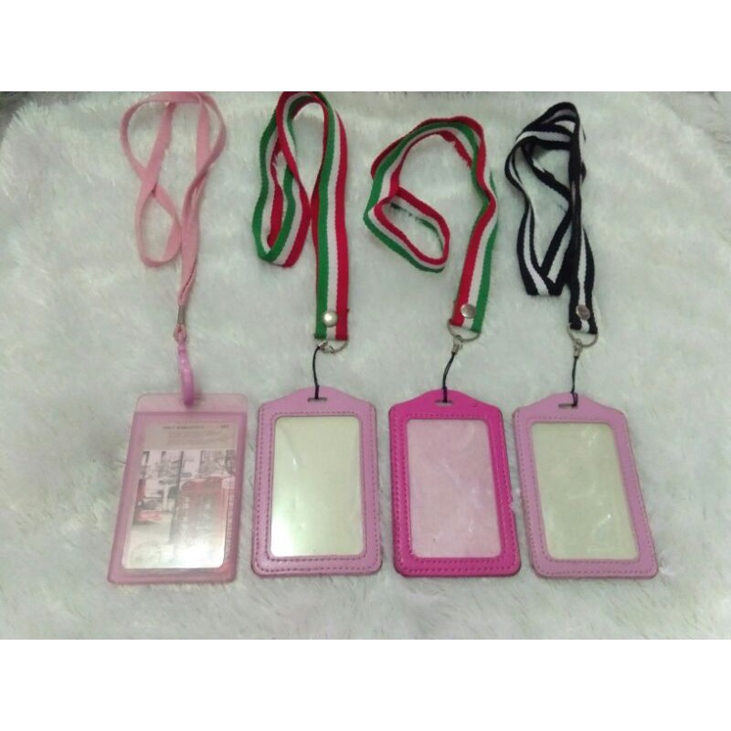 

Tali Kartu nama/ID Lanyard Card Holder/Warna Random
