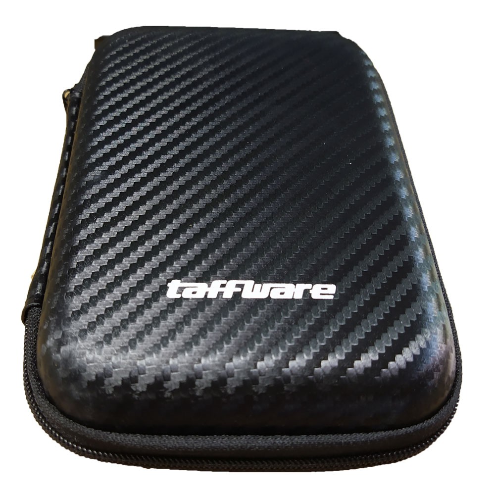 BISA COD Taffware Kotak Penyimpanan Harddisk HDD Protective EVA Case 2.5 Inch - C6963 - Black