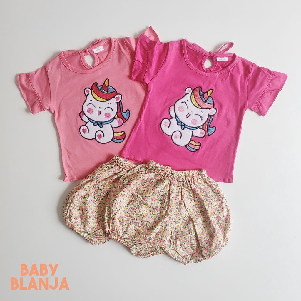 Baju Bayi Perempuan 6 12 Bulan Luni Set