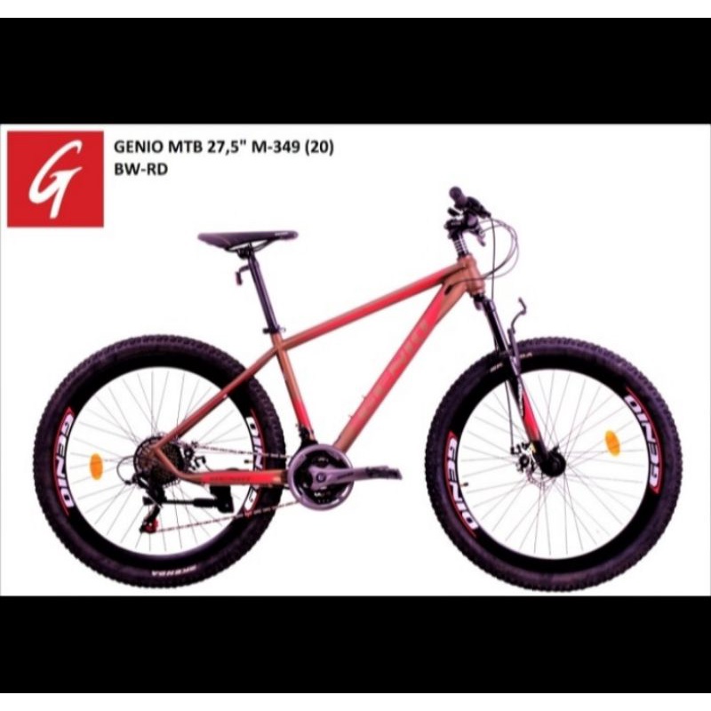 Sepeda Gunung MTB 27.5 Genio 349
