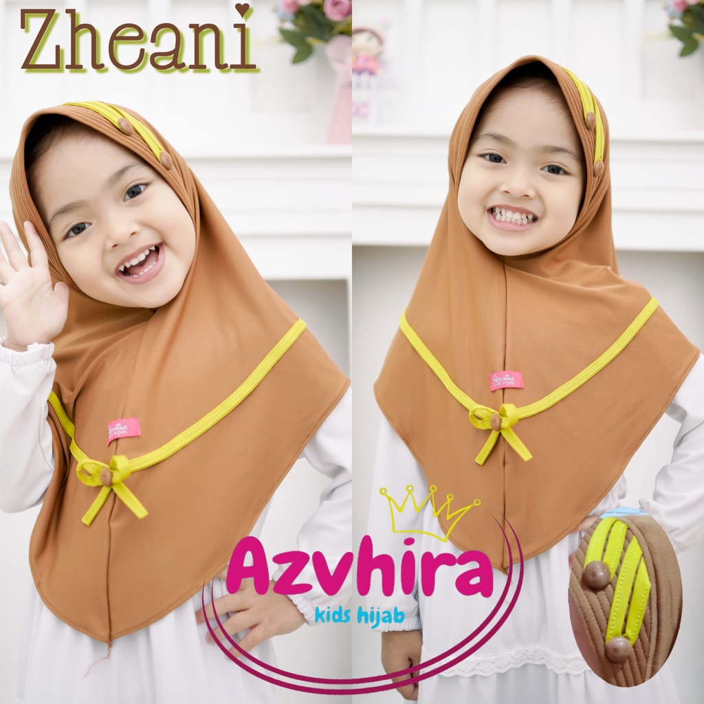 HIJAB ANAK INSTAN AZVHIRA ZHEANI / JILBAB ANAK