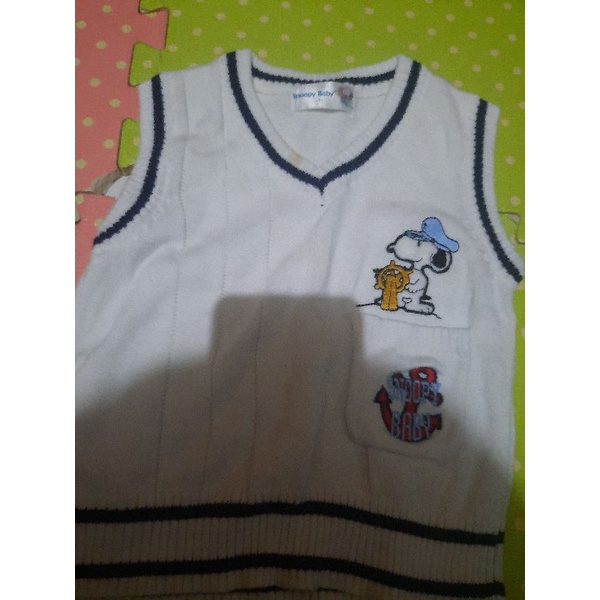 sweater snoopy baby pl