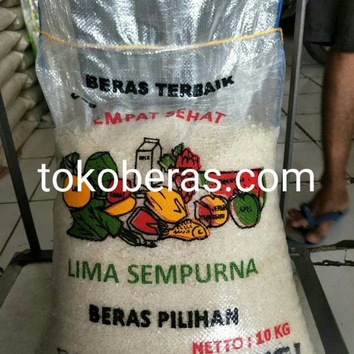 

978Eq0010W Beras Paling Bagus Short Grain 10Kg W5Q40112