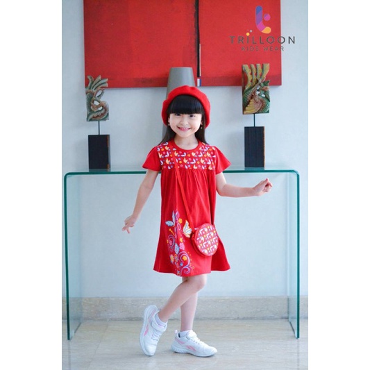 Dress anak Yasmin girl By Trilloon