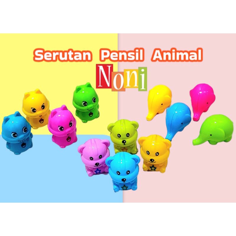 

Serutan / Rautan Pensil Murah Motif Animal