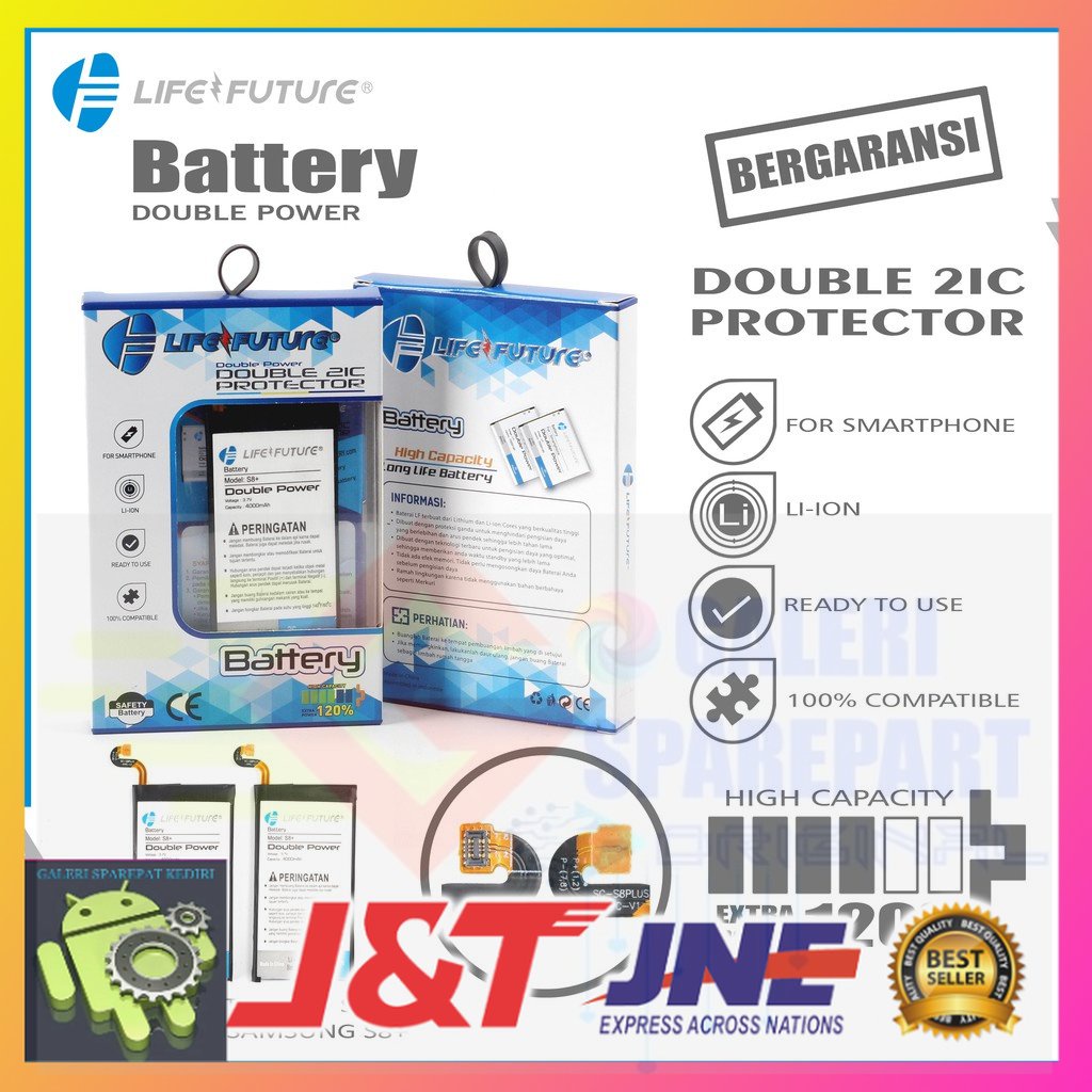 BATERAI SAMSUNG S8 PLUS DOUBLE POWER LIFE FUTURE