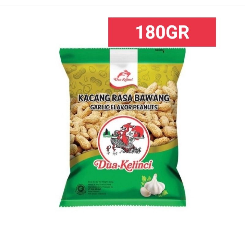 

Kacang Kulit Dua Kelinci Garlic Nut 180Gr