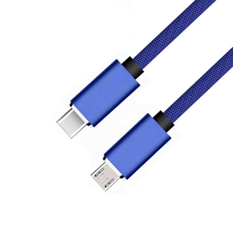 Cre Kabel Data / Charger OTG USB 3.1 Tipe C Male Ke Micro USB Male Untuk Handphone / Tablet / Laptop