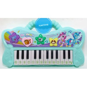 Mainan Piano Anak Electronic Organ Animal Cute Little Horse No.8811B