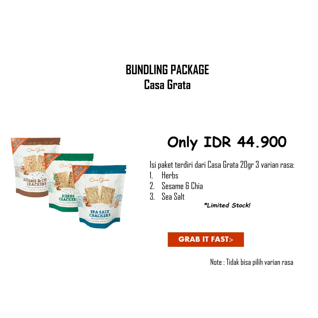 

Paket Hemat - Casa Grata - 20gr