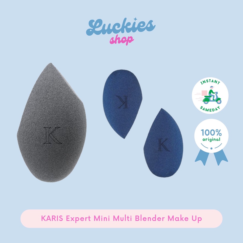 KARIS Expert Mini Multi Blender - Makeup Sponge Beauty Blender Spon Make Up