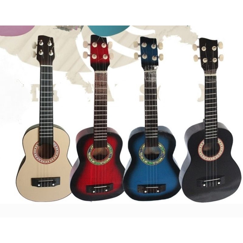 GITAR UKULELE /  KENTRUNG / GITAR JUNIOR SENAR NYLON / GARANSI PENGIRIMAN