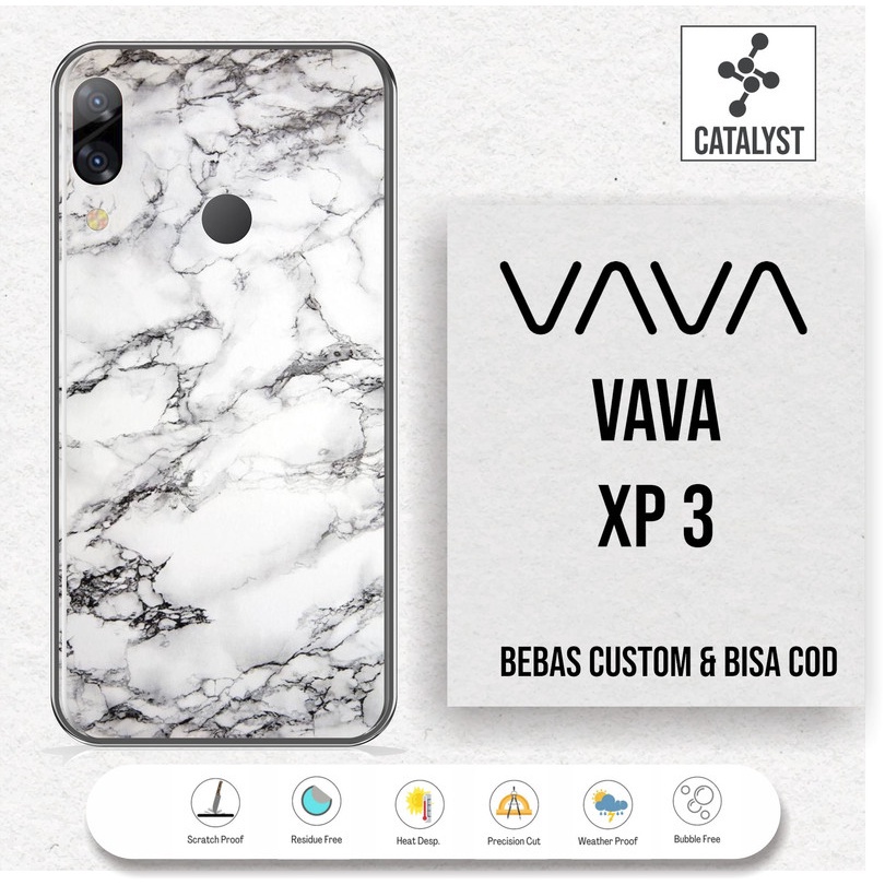 (Buy 1 Get 2) Garskin Skin VAVA XP3 - KODE -39EH Bisa Custom - Sticker Case