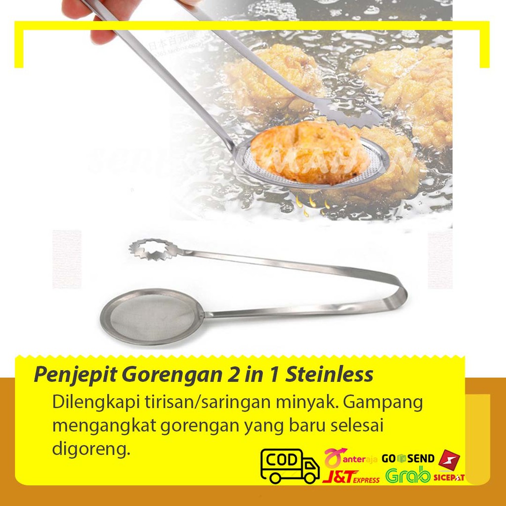 SR132 Penjepit Makanan Perlengkapan Dapur Murah Peralatan Dapur Unik Murah Alat Dapur Peralatan Masa