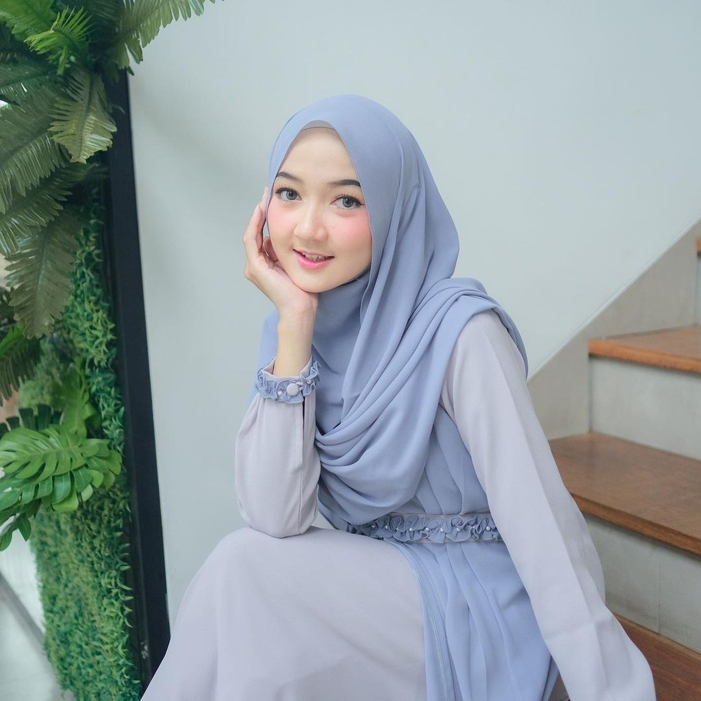 [ Bisa Cod ] Suci Syari Set Pashmina Setelan Gamis Set Syarii Muslim Termurah