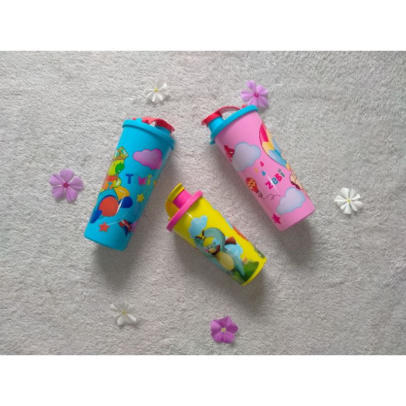 Tupperware botol minum anak karakter lucu