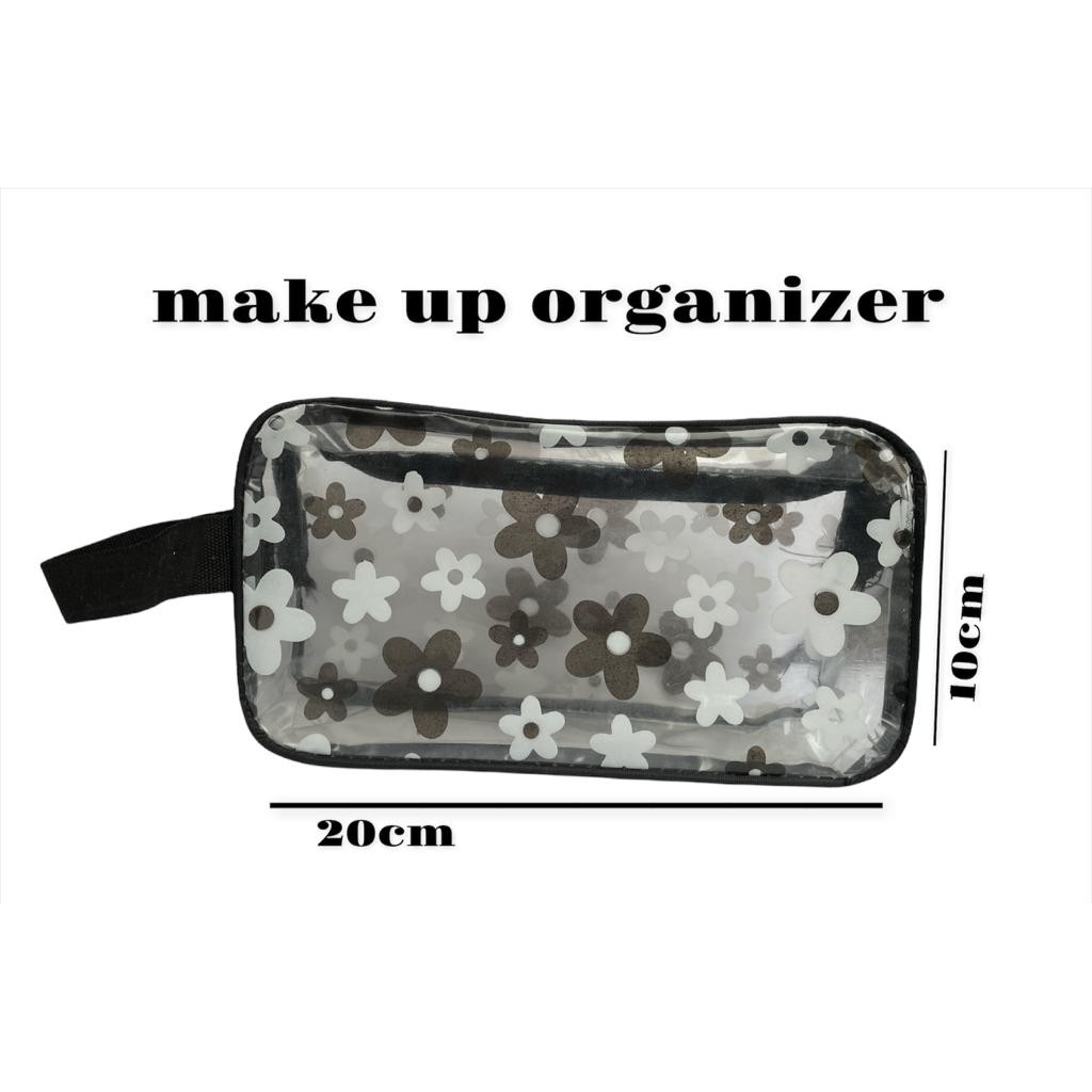 MAKE UP ORGANIZER FLOWER / POUCH MAKE UP / POUCH PERALATAN MANDI