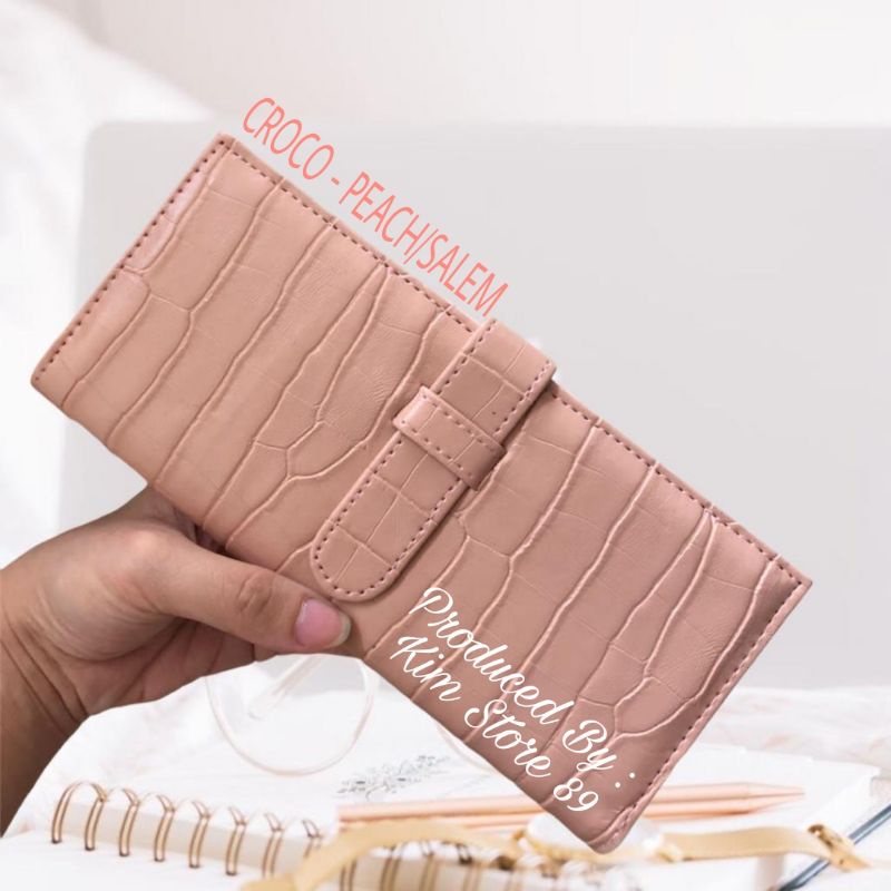 DOMPET ORGANIZER KEUANGAN BULANAN PINTAR / DISIPLIN PENGATUR KEUANGAN BULANAN GAWANG /  DOMPET ORGANIZER KEUANGAN TERBARU - CROCO