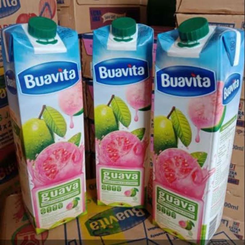 

Diskon! Buavita 1000ML Guava/Apple