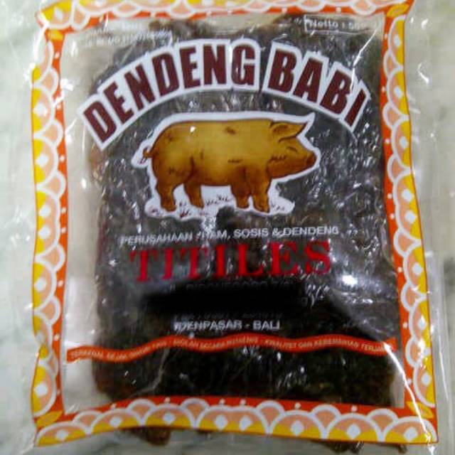 

Dendeng Babi Mentah Titiles 500 Gram