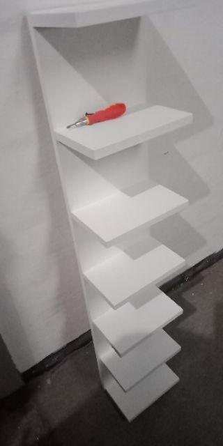 Rak Dinding Serbaguna Sudut Tempel Pojok Susun Dapur Serbaguna Kayu Shabby Gantung Vintage Murah !!