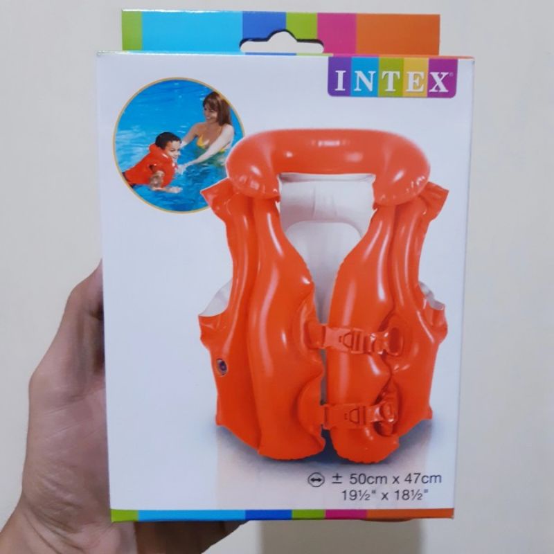 INTEX Pelampung Rompi Renang Anak - Swim Ban Berenang Life Jacket