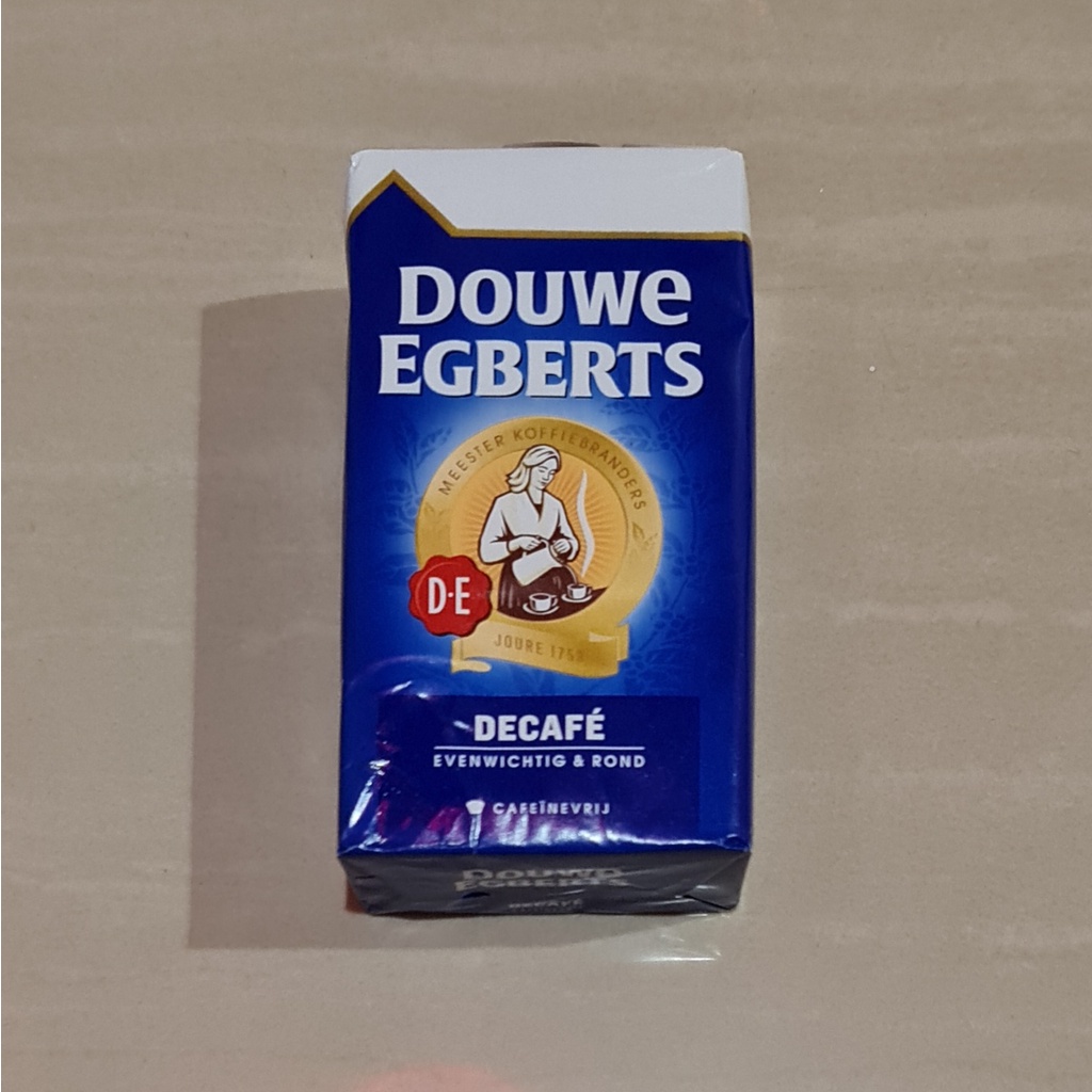 Kopi Douwe Egberts Decafe / Decaf Filter Holland Coffee 250 Gram