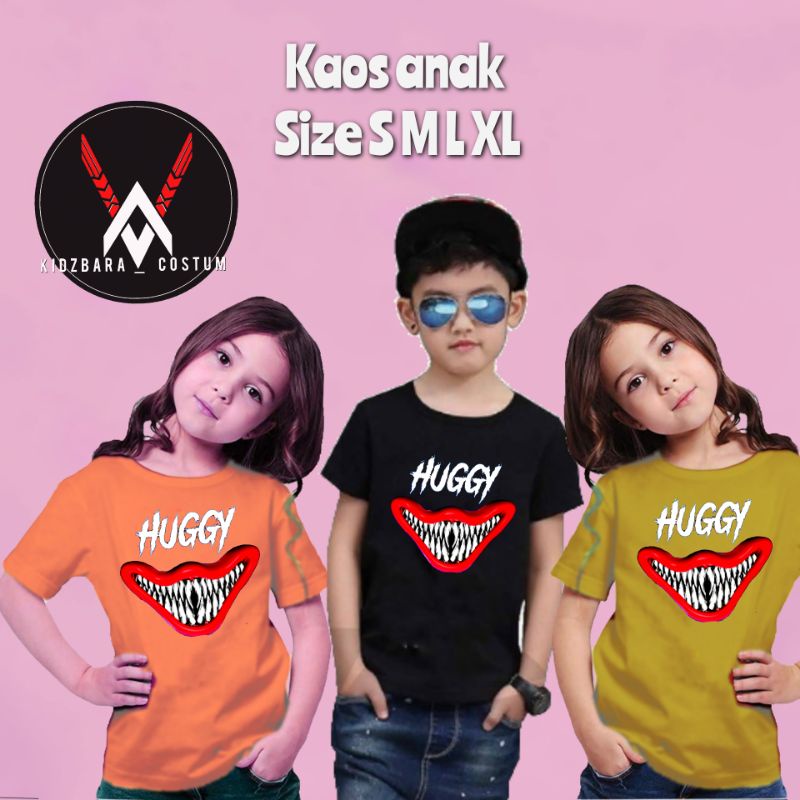KAOS BAJU ANAK HUGGY WUGGY
