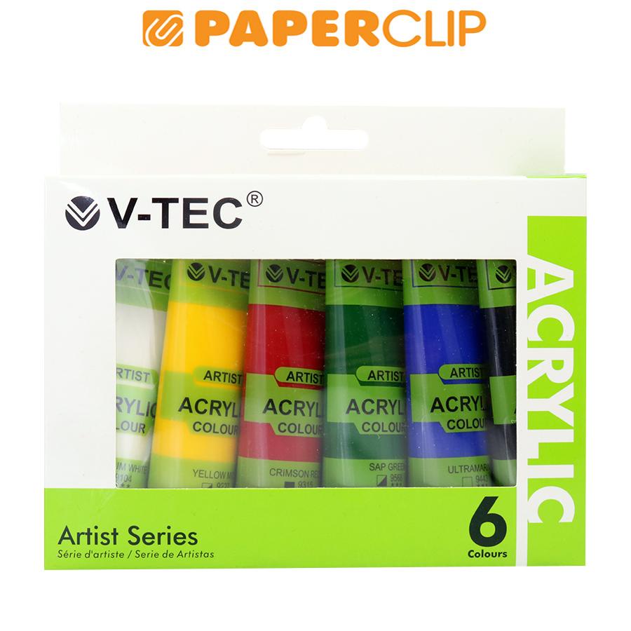 

CAT ACRYLIC V-TEC ARTIST SERIES VT-635 SET 6C