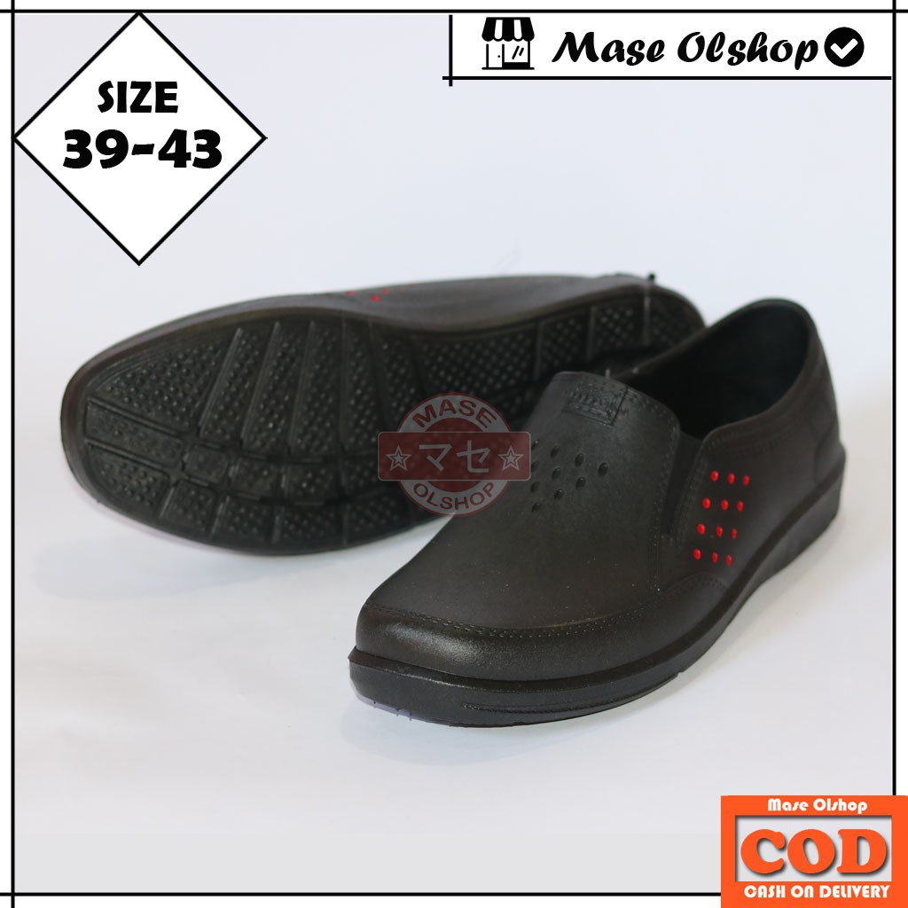 Sepatu Karet Pria Slip On ATT ABN 557