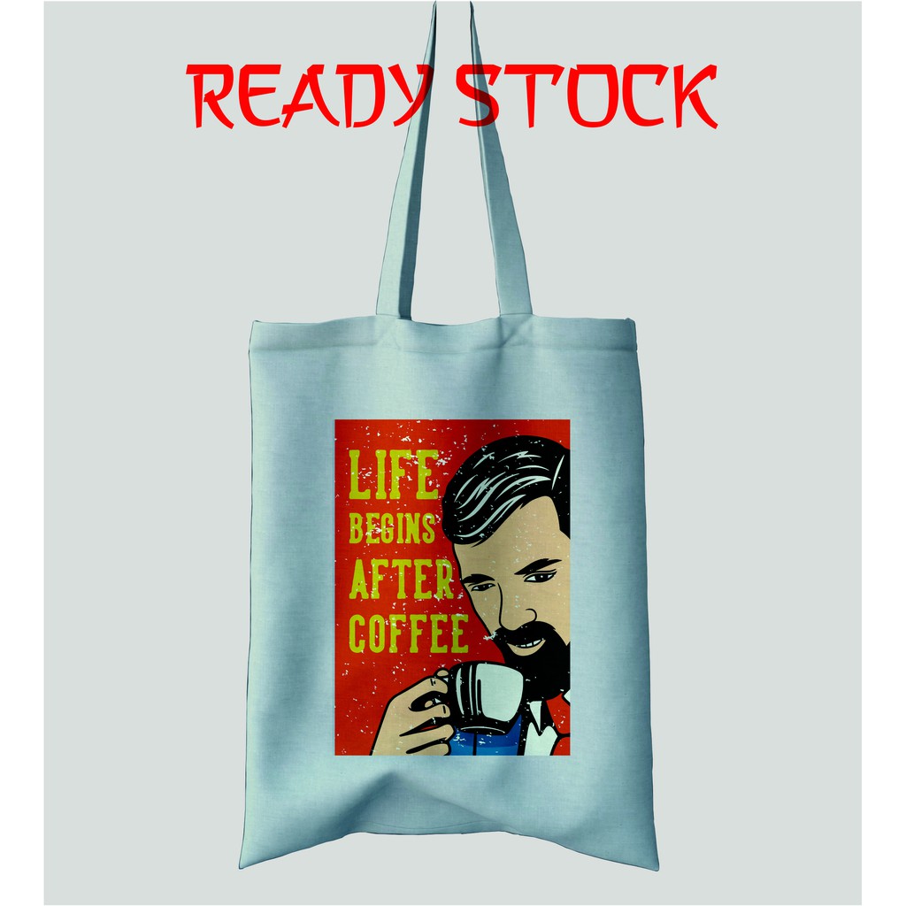 Totebag Premium - Canvas Drill - Bukan Blacu - Tas Fashion Wanita -  RS021