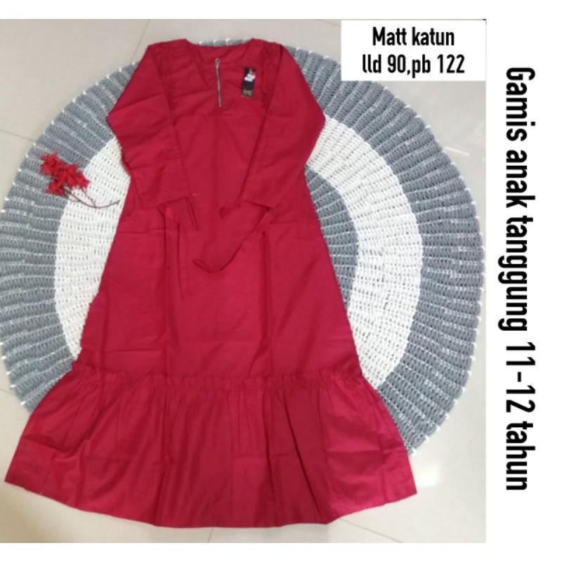gamis anak tangguung,gamis remeja,gamis abg usia 12-13th
