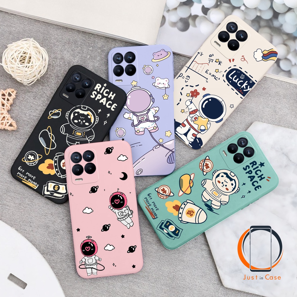 Softcase Macaron Astronaut TPU (UV04) Realme 8/8 PRO 8i 7 7i 7 PRO 6 6 PRO 5 5i 5PRO C25 C21Y C21 C20 C17 C15 C12 C11 C3 C2 NARZO 20 PRO 30A CUTE LUCU