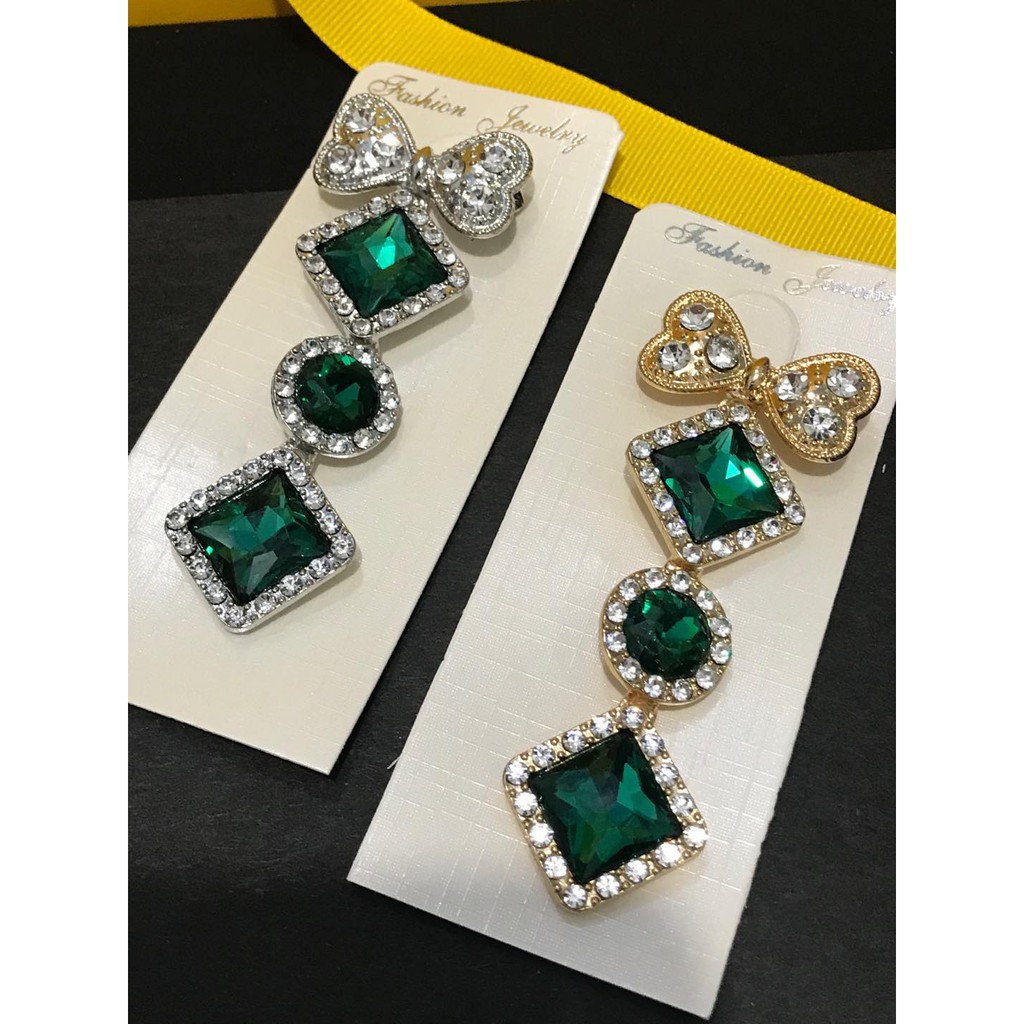 539 - Bros juntai / Bros dagu hijab / Peniti jilbab panjang kristal premium