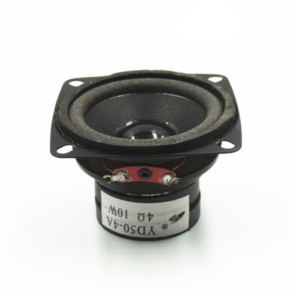 2pcs 2/"inch 50mm 4ohm 4Ω 3W full range speaker Neodymium Loudspeaker Home Audio
