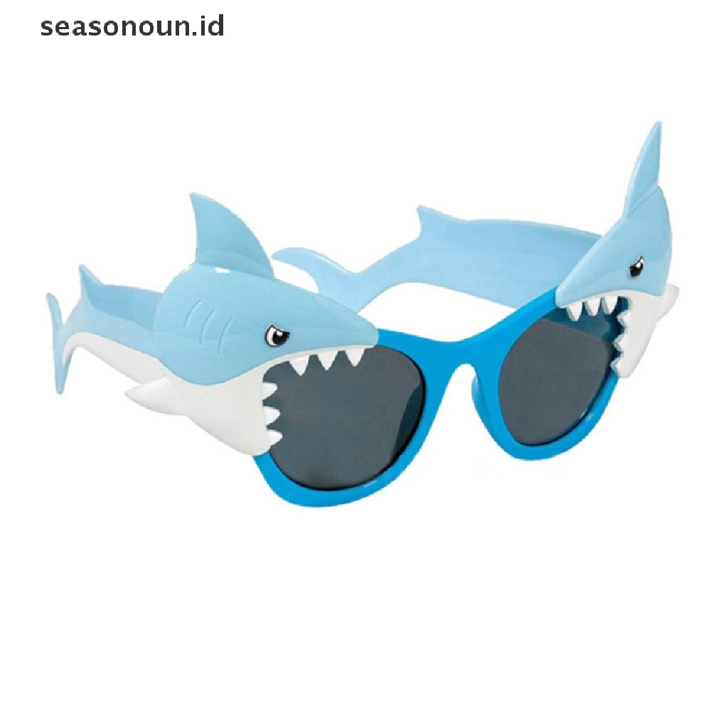 【seasonoun】 Children Shark Glasses Shark Theme Parti Hawaii Kids Birthday Party Baby Shower .