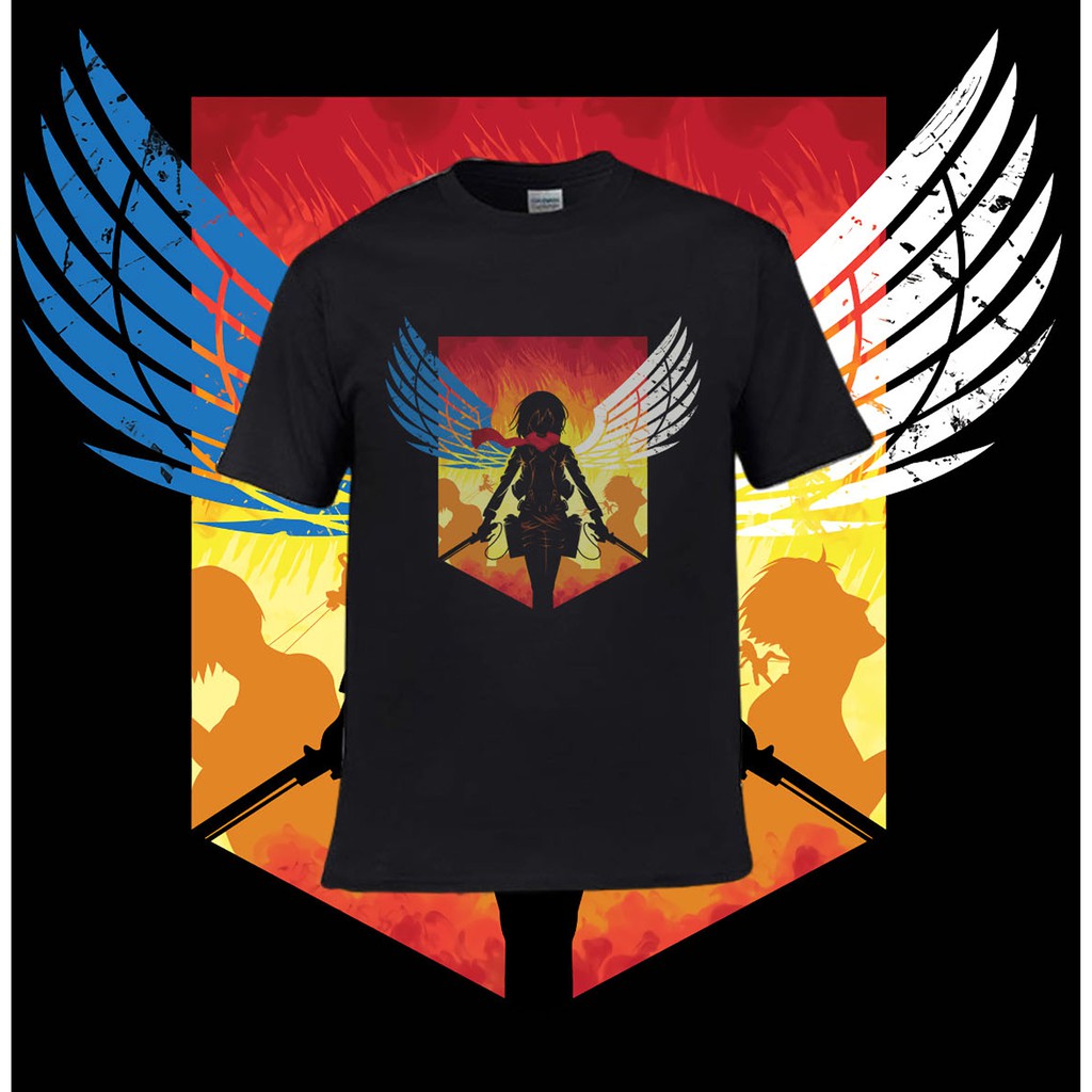 Kaos Attack On Titan - Mikasa Ackerman SNK