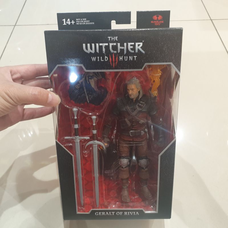 mcfarlane toys the witcher wild hunt geralt of rivia