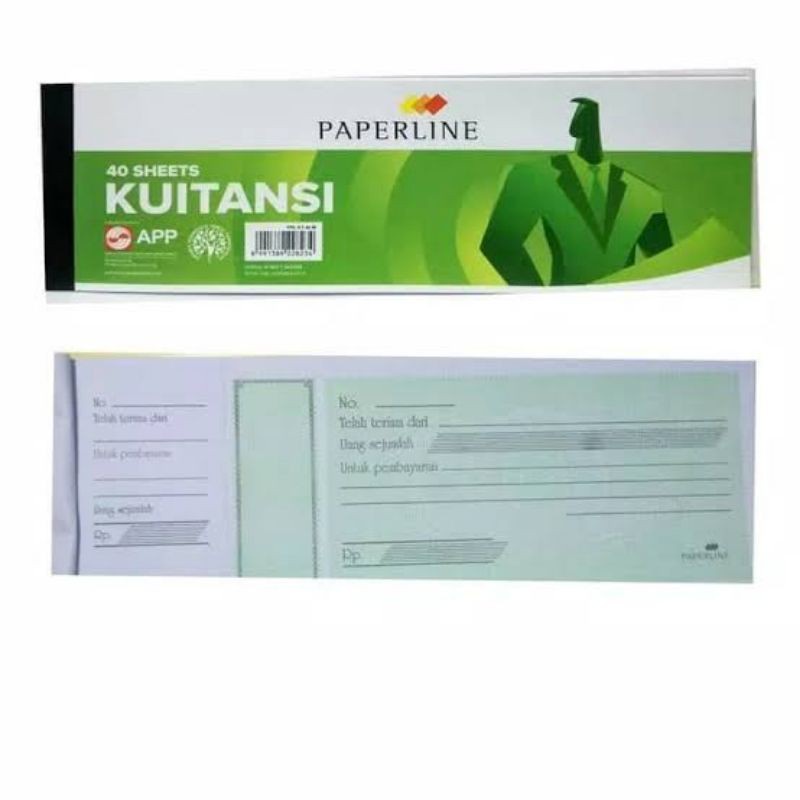 

Buku Kwitansi PAPERLINE/Buku Kuitansi Mini /Kwitansi