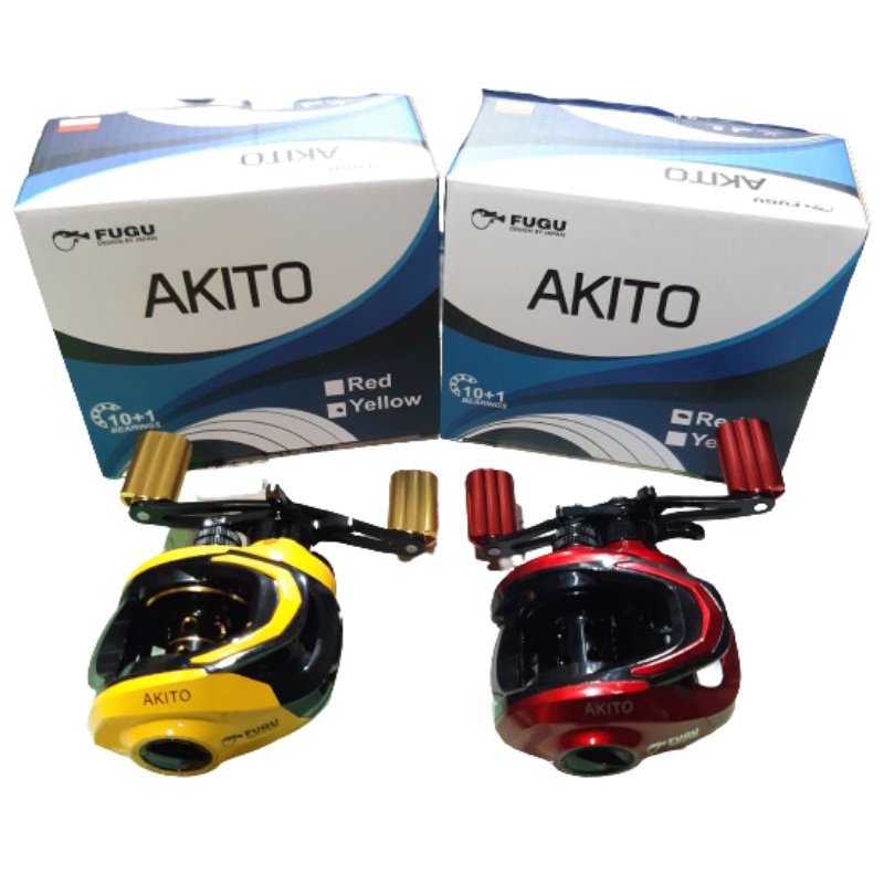 REEL BC FUGU AKITO 10+1 BB HANDLE KIRI
